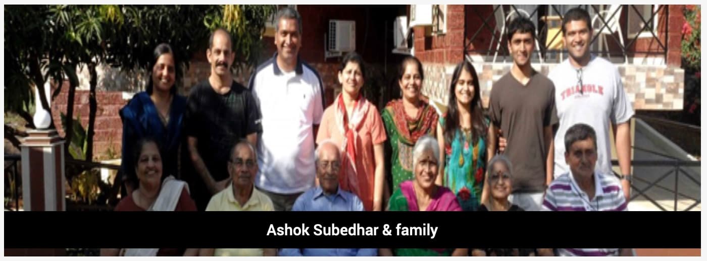 Ashok Subhedar & Family