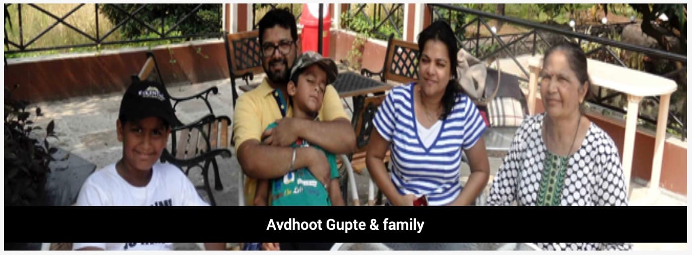 Avdhoot Gupte & Family