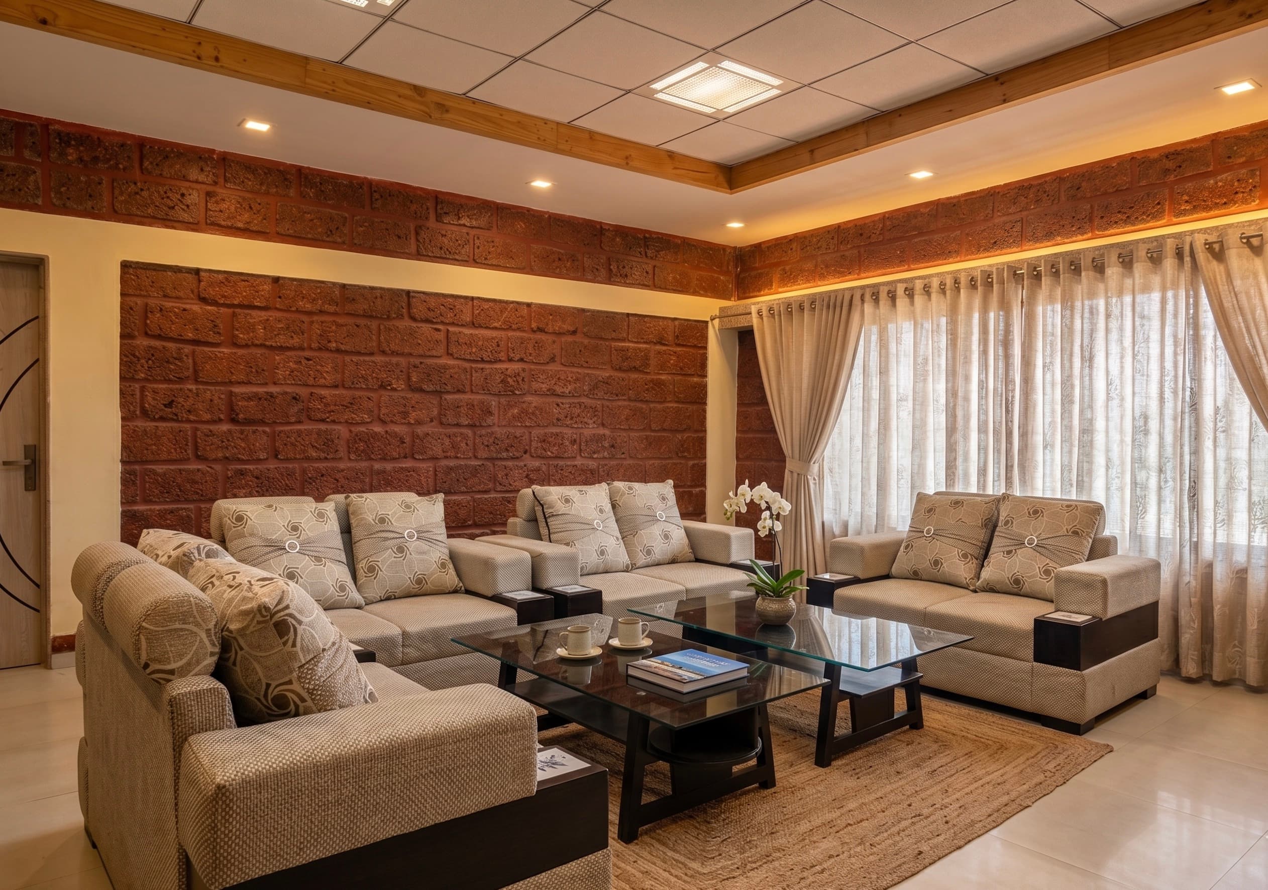 The shared lounge